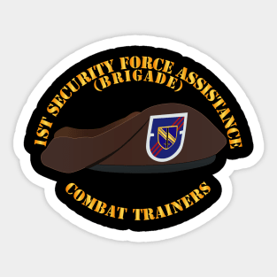 1st Security Force Assistance Bde - Beret Sticker